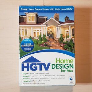 HGTV Home Design for MAC Brand New Sealed - #1 Home Improvement Complete BOX